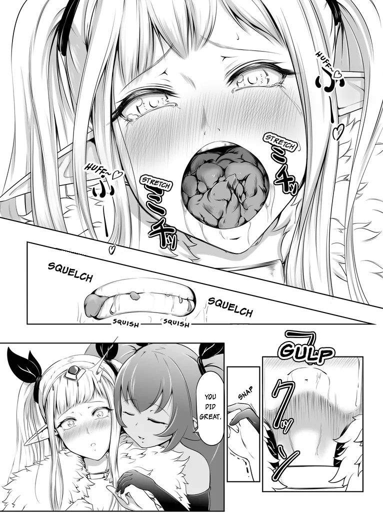 Succubus x Elf: Pleasure from Eating Poop 9