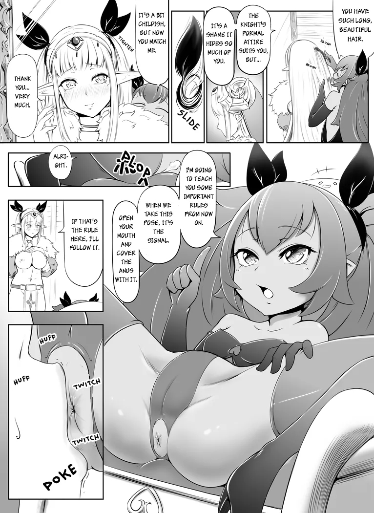 Succubus x Elf: Pleasure from Eating Poop 7