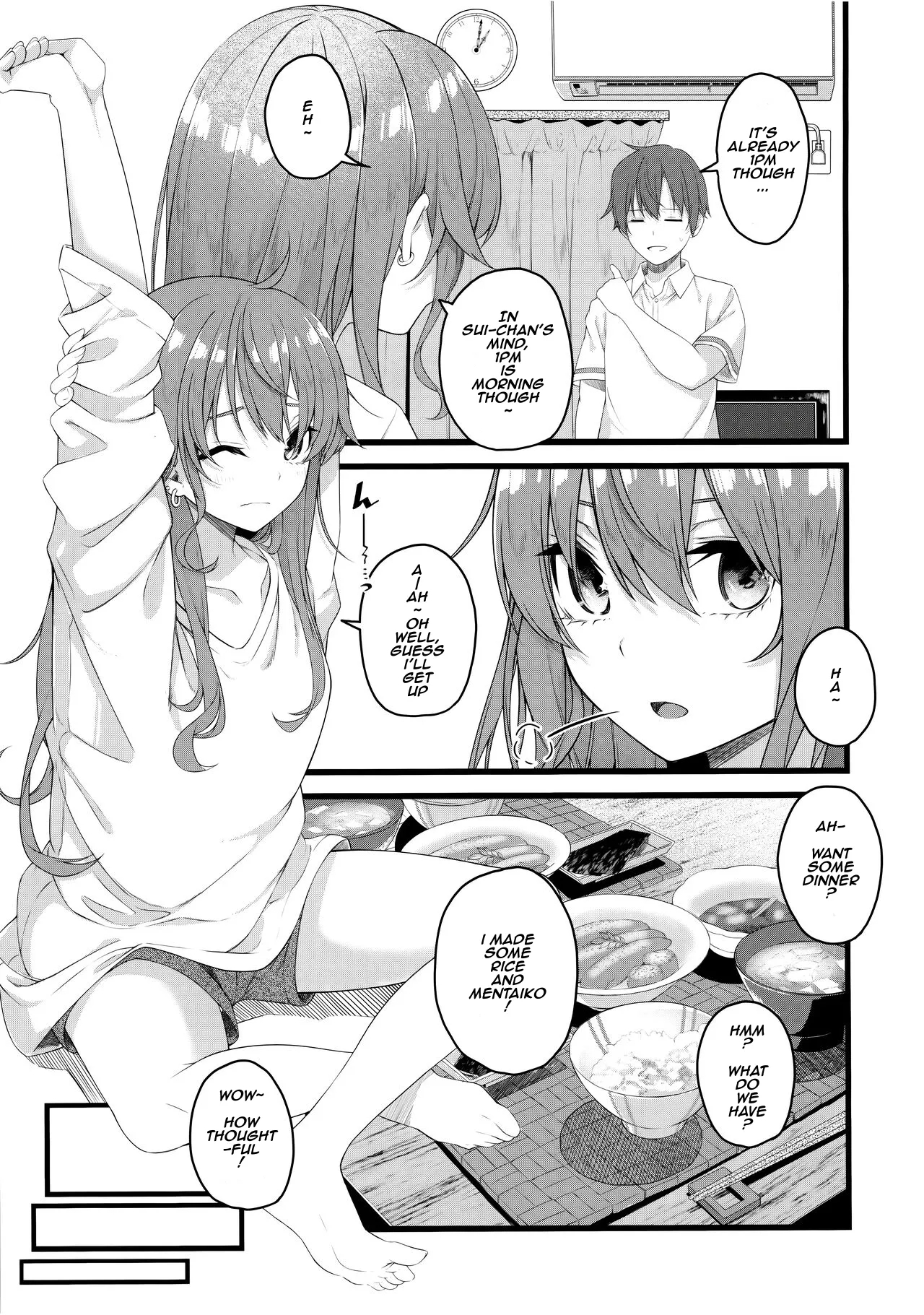 Suisei wa Yane no shita de Madoromu 3
