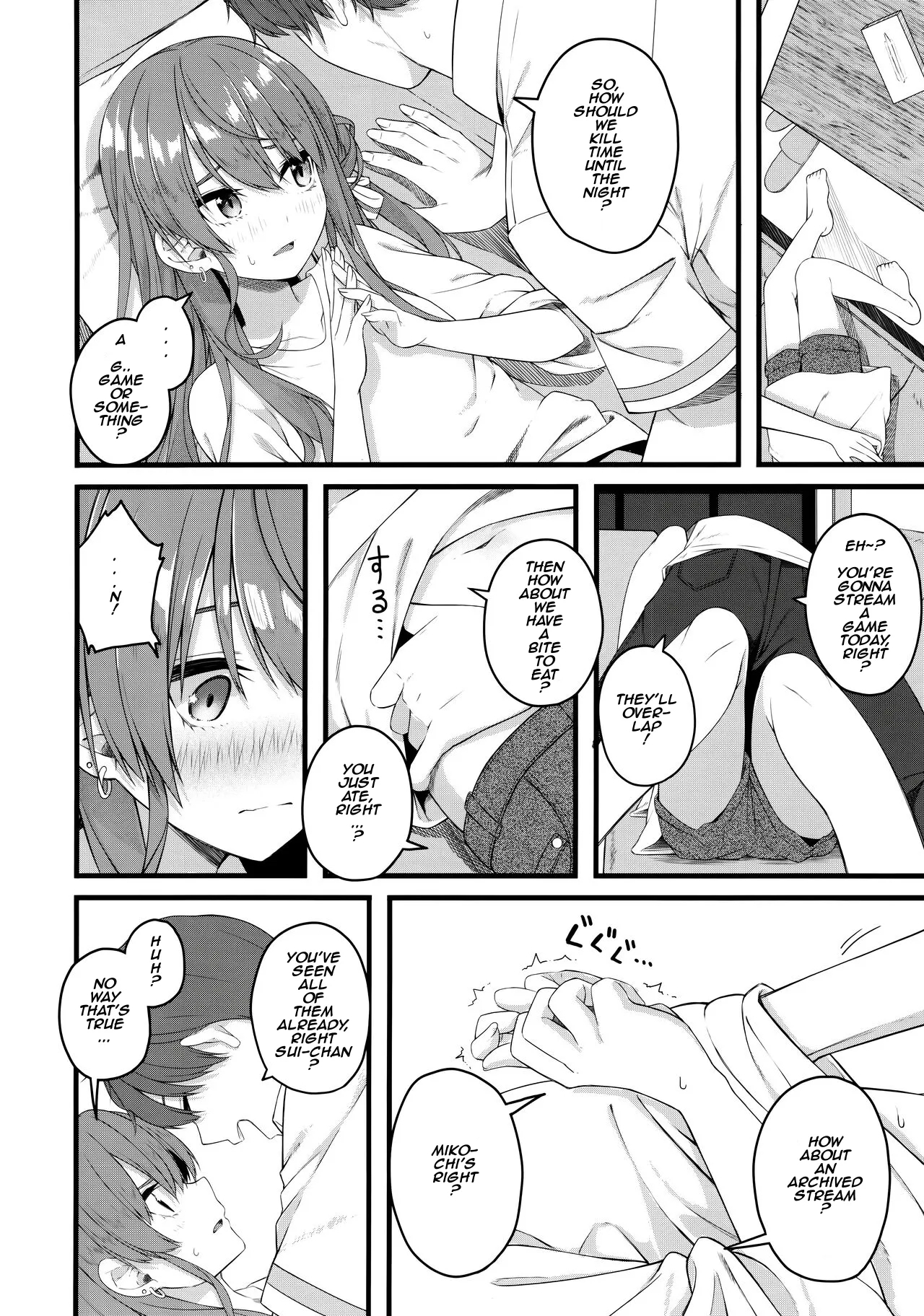 Suisei wa Yane no shita de Madoromu 8