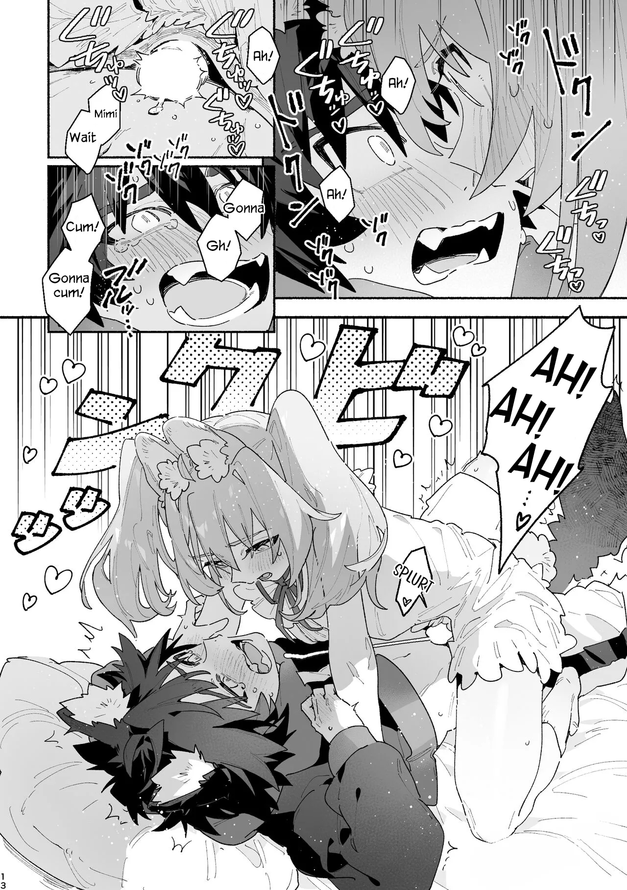 Boy For Bottom: Bunny Girl x Wolf Boy - Page 11