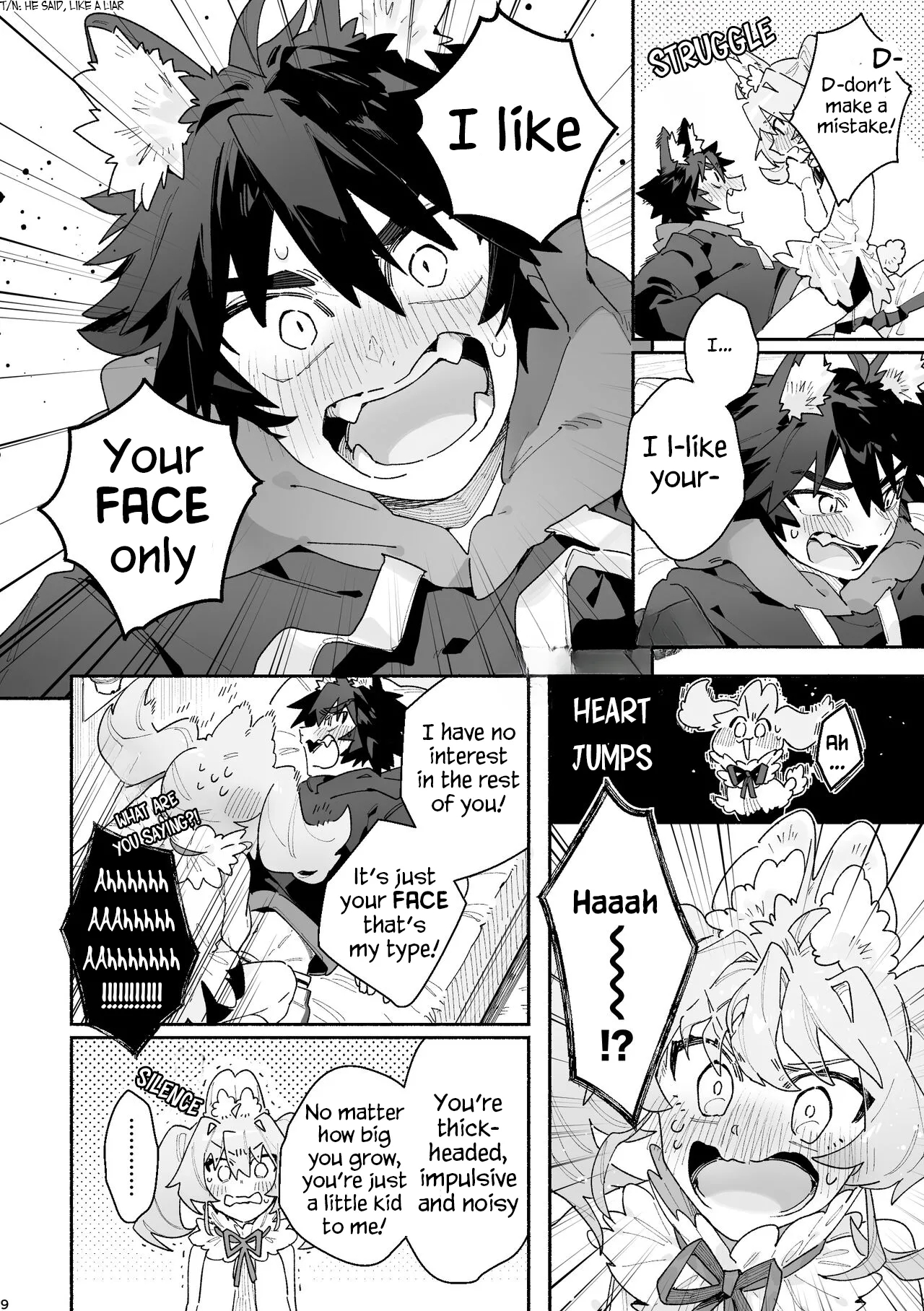Boy For Bottom: Bunny Girl x Wolf Boy - Page 8