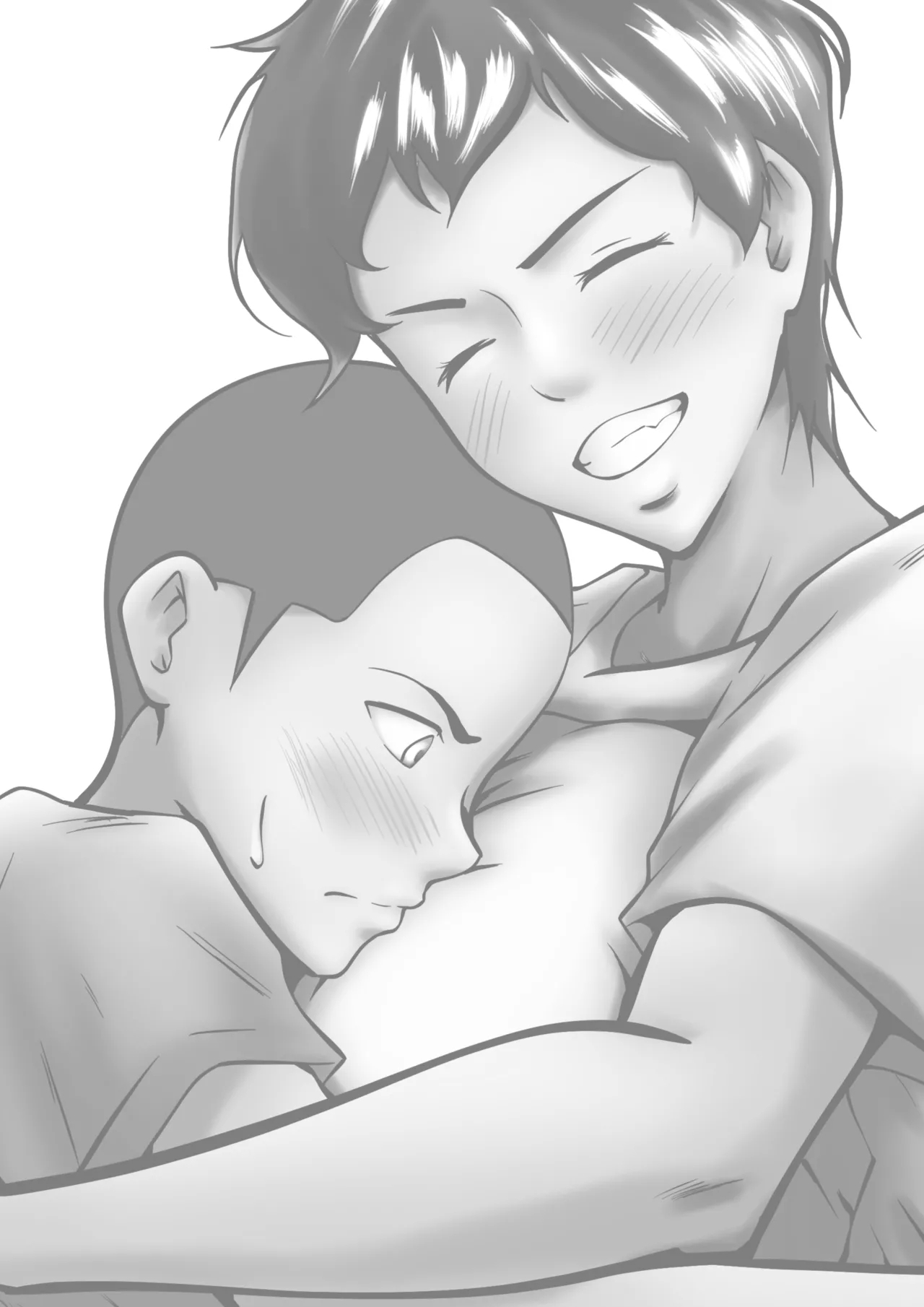 Otokomasari no Kaa-chan ga Musuko to no Sex de Onna ni Natta Hanashi - Page 57