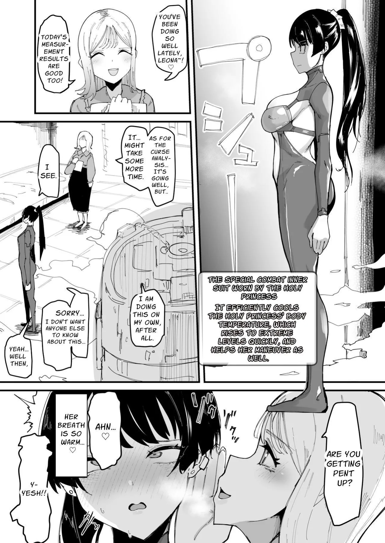 Futanari Sei Hime Shasei o Wasureta Futanari Heroine wa Buzama ni Hekoheko o Nedari de Kakko Warui Omorashi "Sasete Morau" | FUTANARI PRINCESS - Page 15
