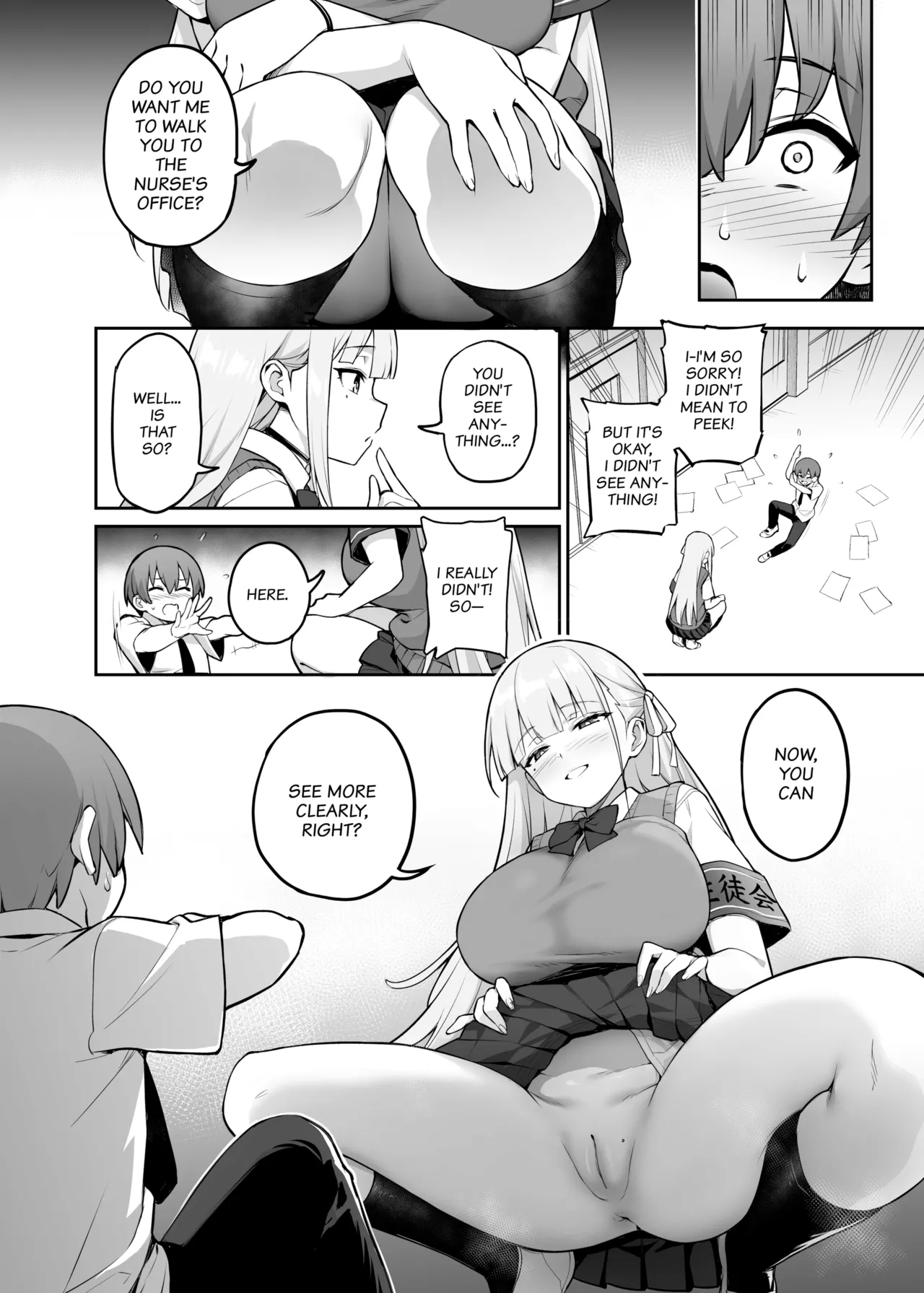 Akogare no Seitokaichou ga Kyonyuu Sugiru Ken | About the Beloved Student President's Huge Tits 7