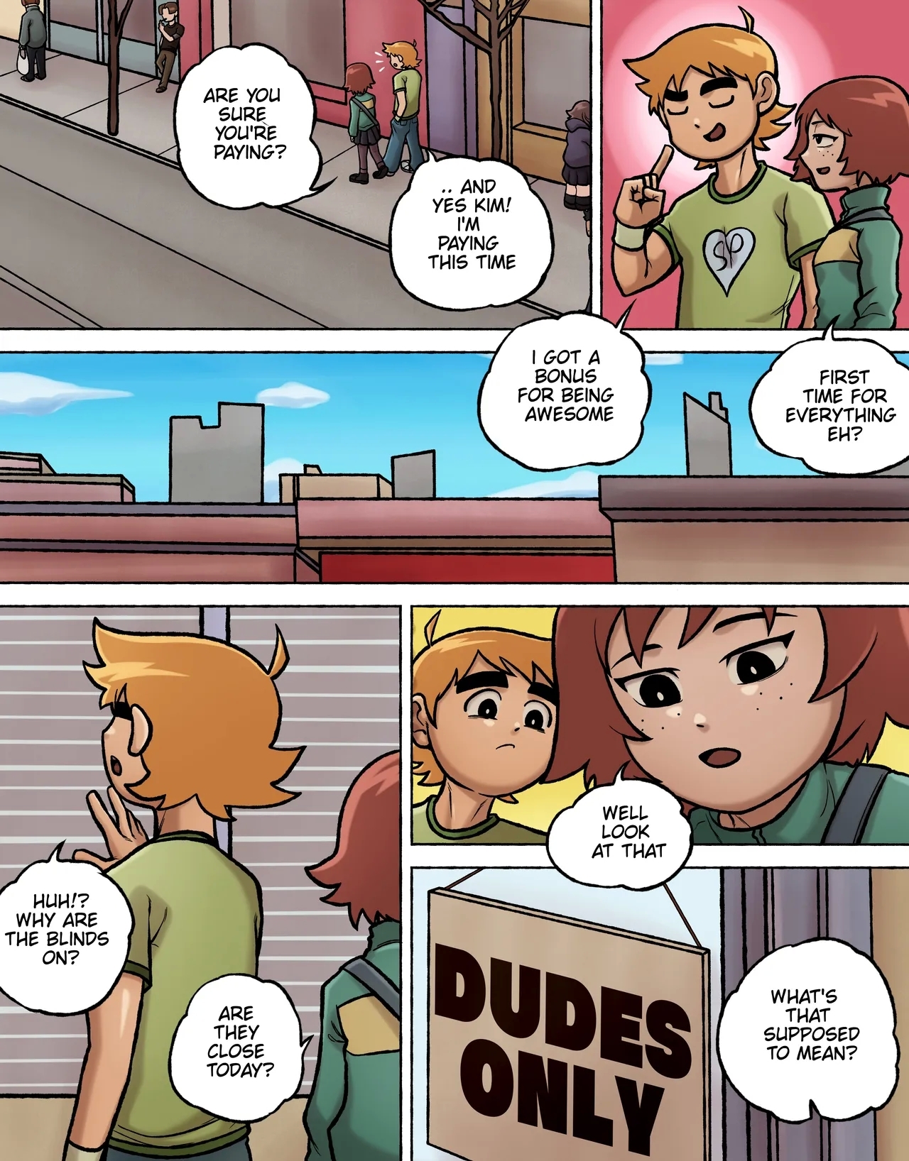 Shavedpussy Lucas Lee - Scott pilgrim Ginger - Picture 1