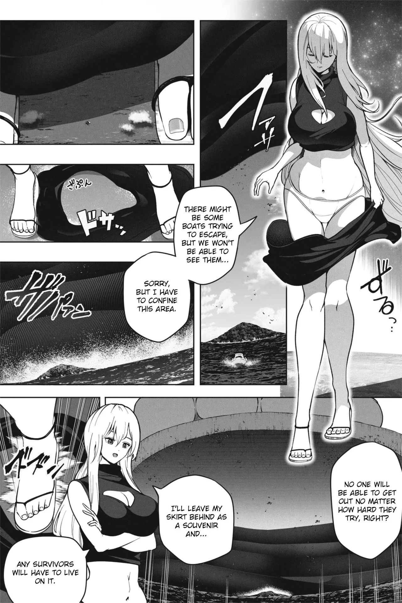 If a super giant girl comes to stay on a small island - Page 13