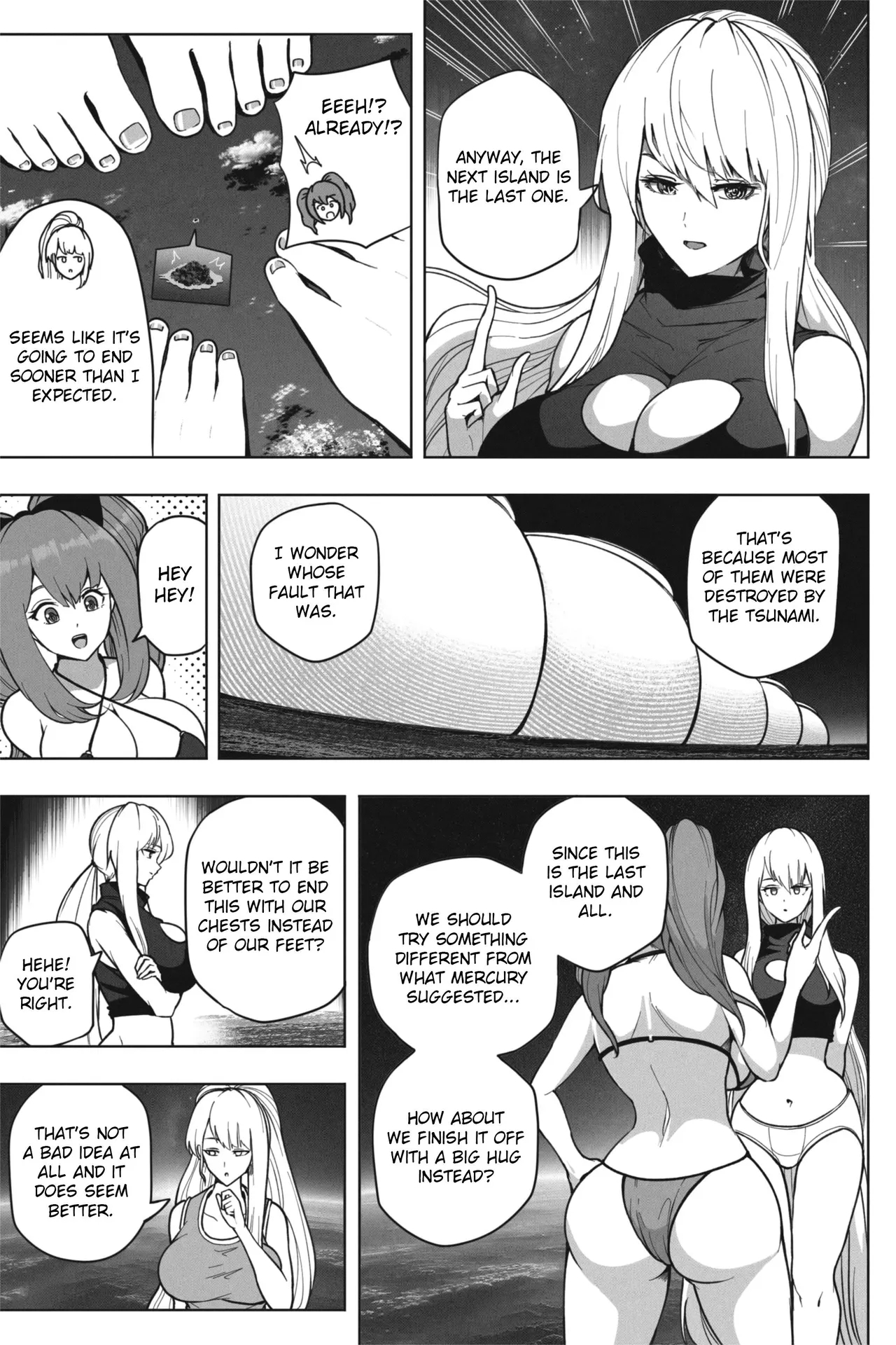 If a super giant girl comes to stay on a small island - Page 20