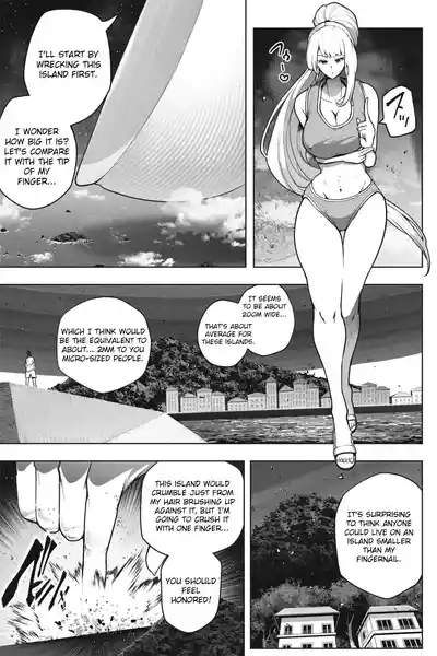 If a super giant girl comes to stay on a small island 4