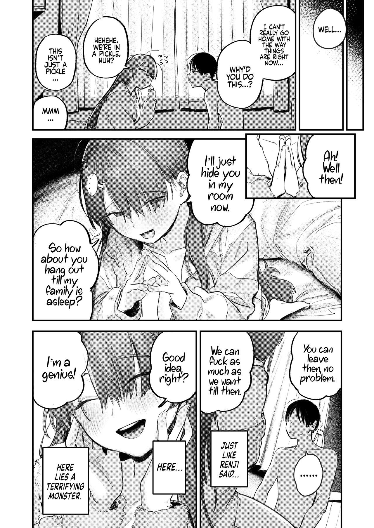 Mamono no HeyaThe Story of Being Milked by My Best Friend's Older Sister who had Become a Shut-in NEET after not seeing Her for Six Years - Page 35
