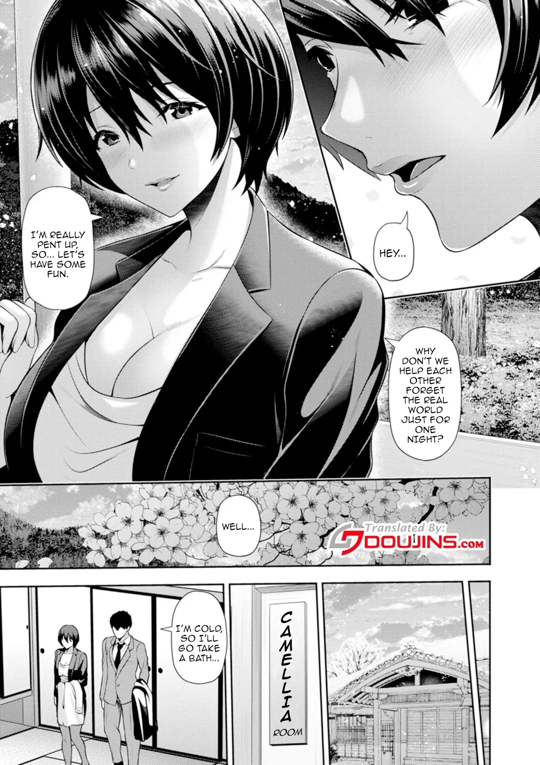 Bantou no Sakura | A Cherry Blossom On A Winter Night - Page 5