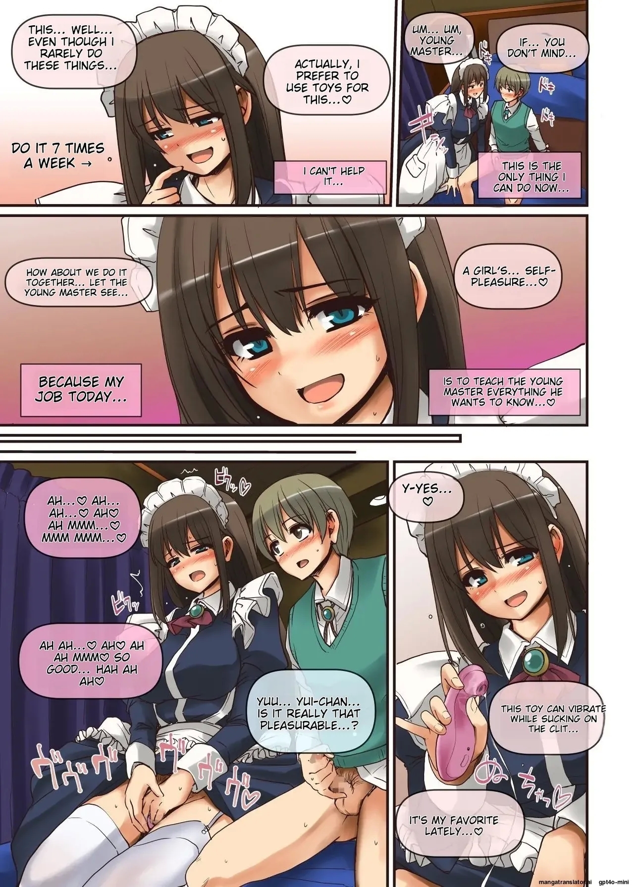 Maid-san to Manabu Onnanoko no Karada 30