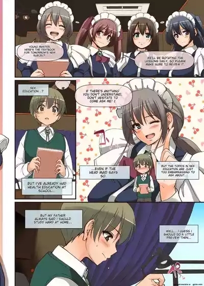Maid-san to Manabu Onnanoko no Karada 6