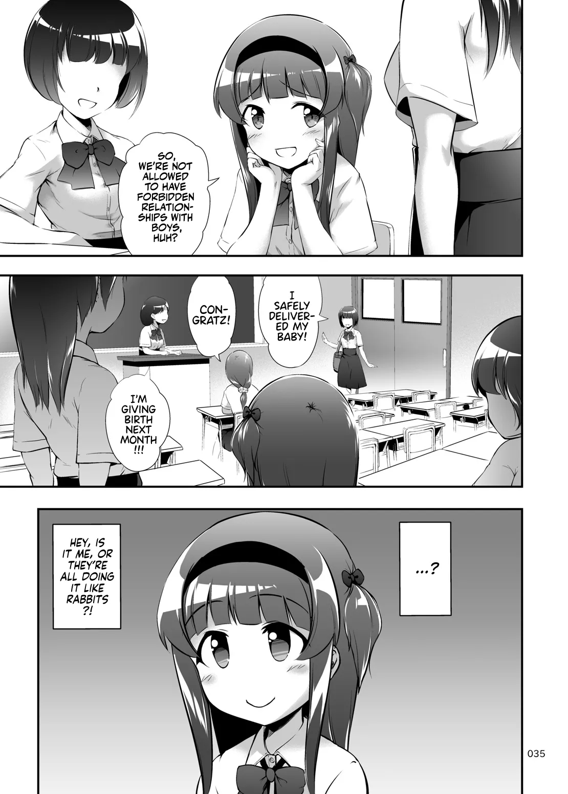 Nakadashi! Papachin Junkie 2 ~ Oyako Jusei Ninshin Bote H mo Aru yo | Papa's Milk Junkie 2 - Page 35