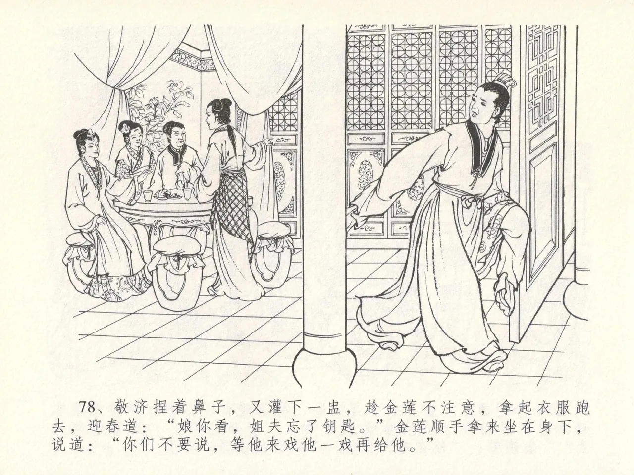 金瓶梅全传 十五 藏壶惹祸端 - Page 82