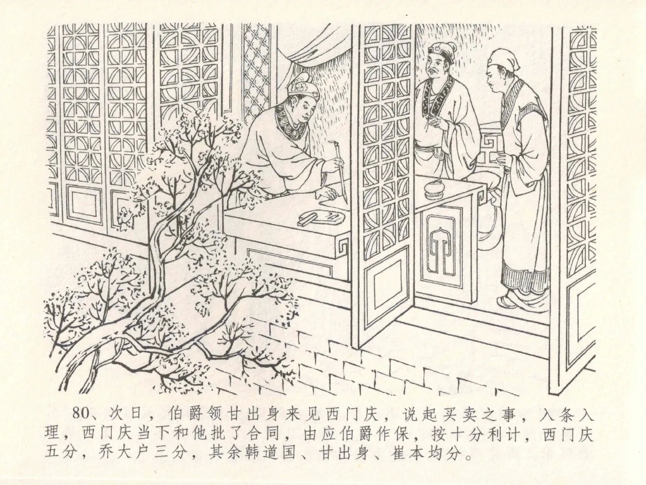 金瓶梅全传 三十 摆酒谢亲朋 - Page 84
