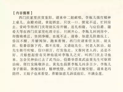 金瓶梅全传 三十三 医病驱邪魔 4