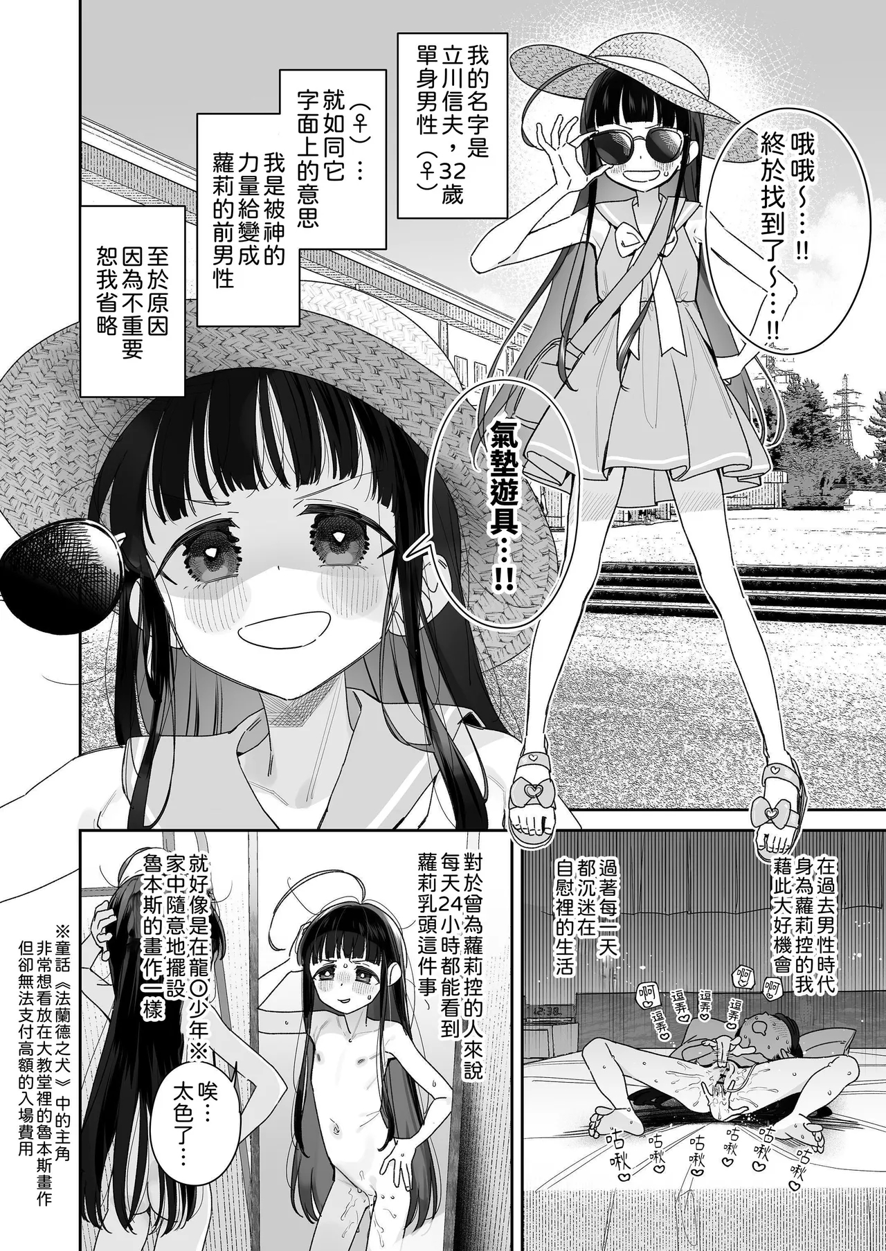 TS Loli OjiShuu｜TS蘿莉大叔的冒險 閒話集 - Page 4