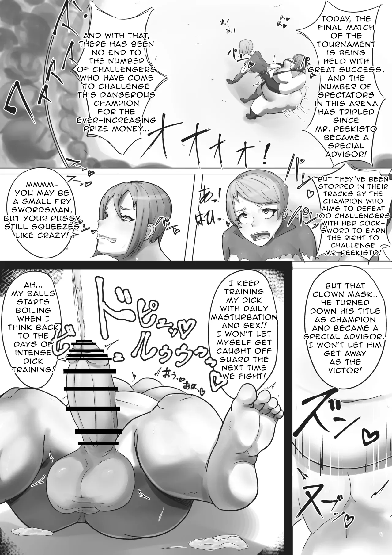 Arena Champion Female Swordsman Transformed into an Obscene Spectacle - Page 29