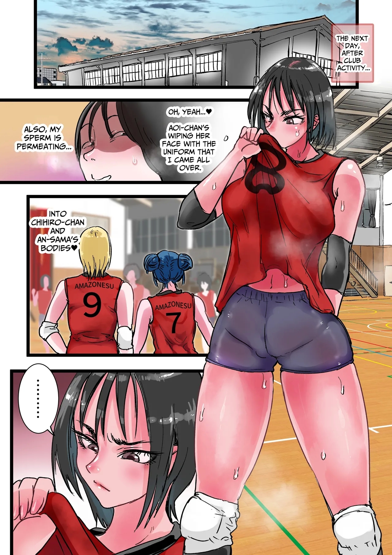 Harem Volley-bu Seishori Manager | Harem Volleyball Club's Sex Relief Manager - Page 10