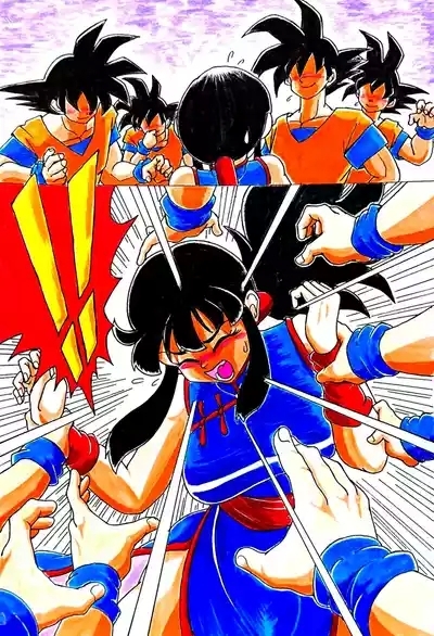 Goku and chichi training 3