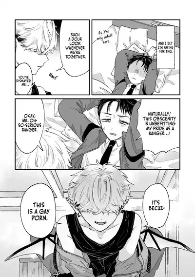 Datte Kore Ero Manga Nandatteba | It's becuz this is a gay porn 5
