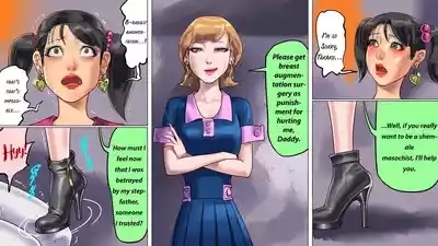 I was trapped by my wife and daughter and turned into a cross-dressing masochist 2 10