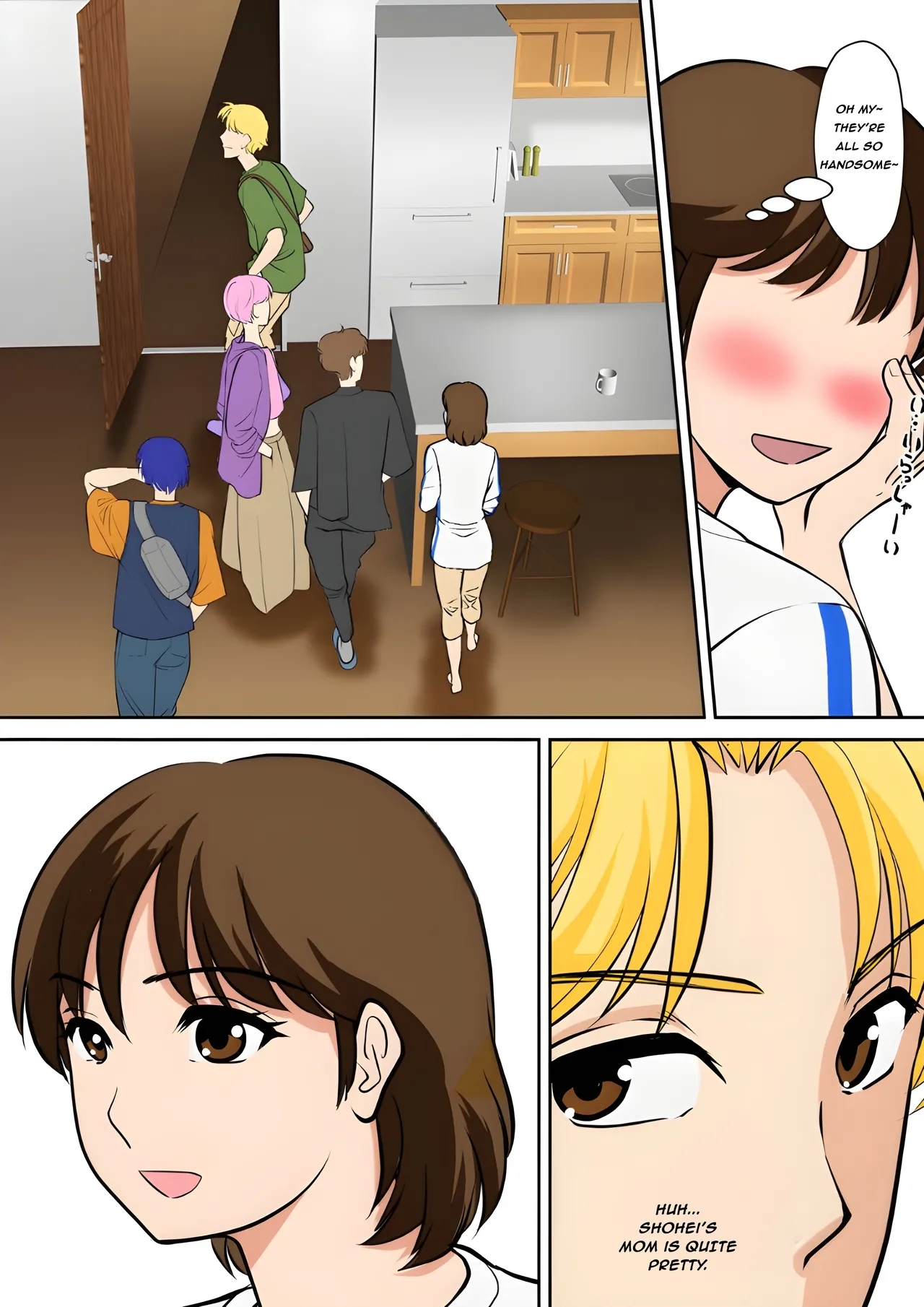 Toiu wake de, Hobo Zenra no Kaa-san ni Onegai Shitemita 2 | MY FRIENDS WITH MY MOTHER - Page 5