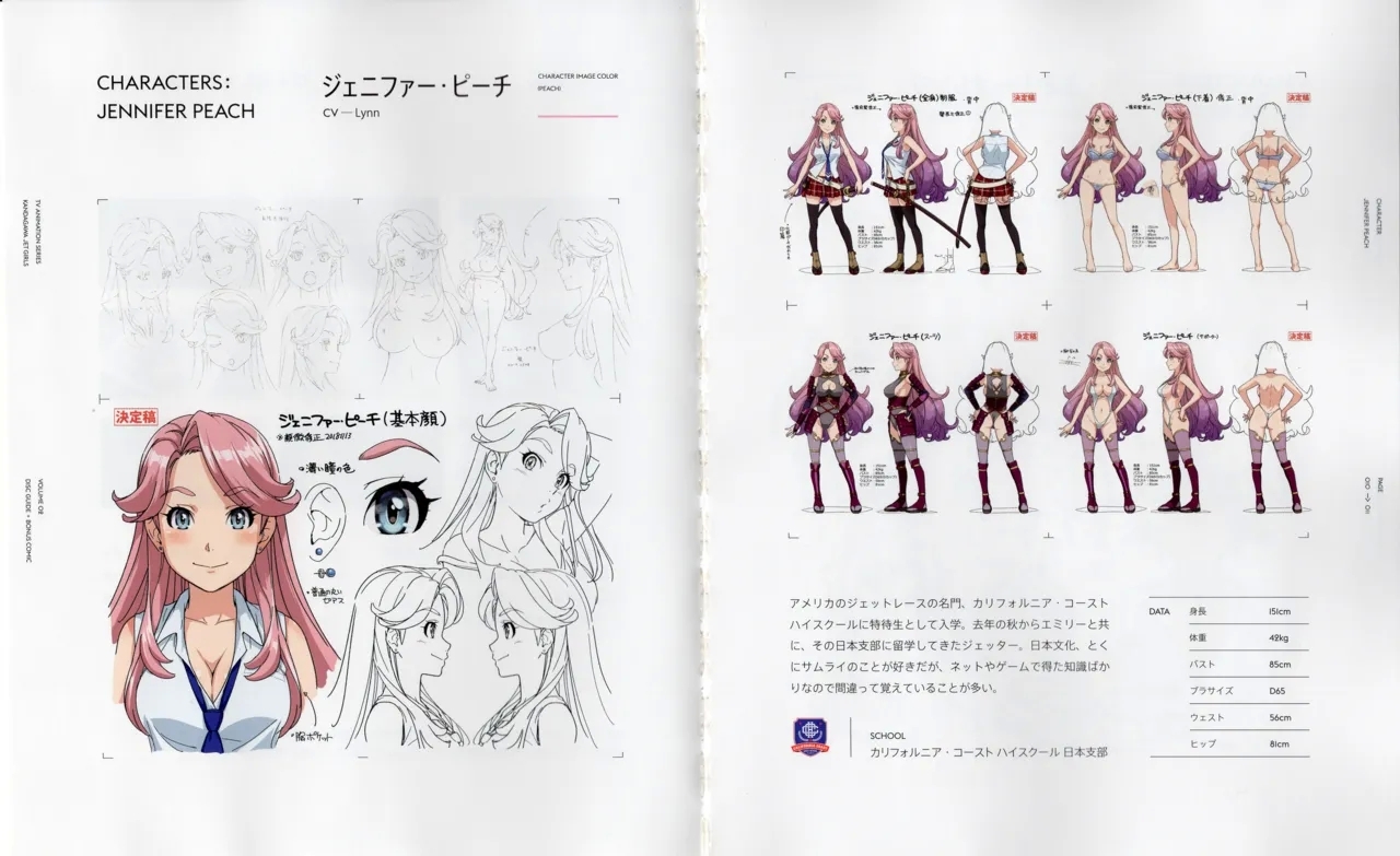 Kandagawa JET GIRLS DVD Bonus Booklets - Manga + Character Art - Page 30