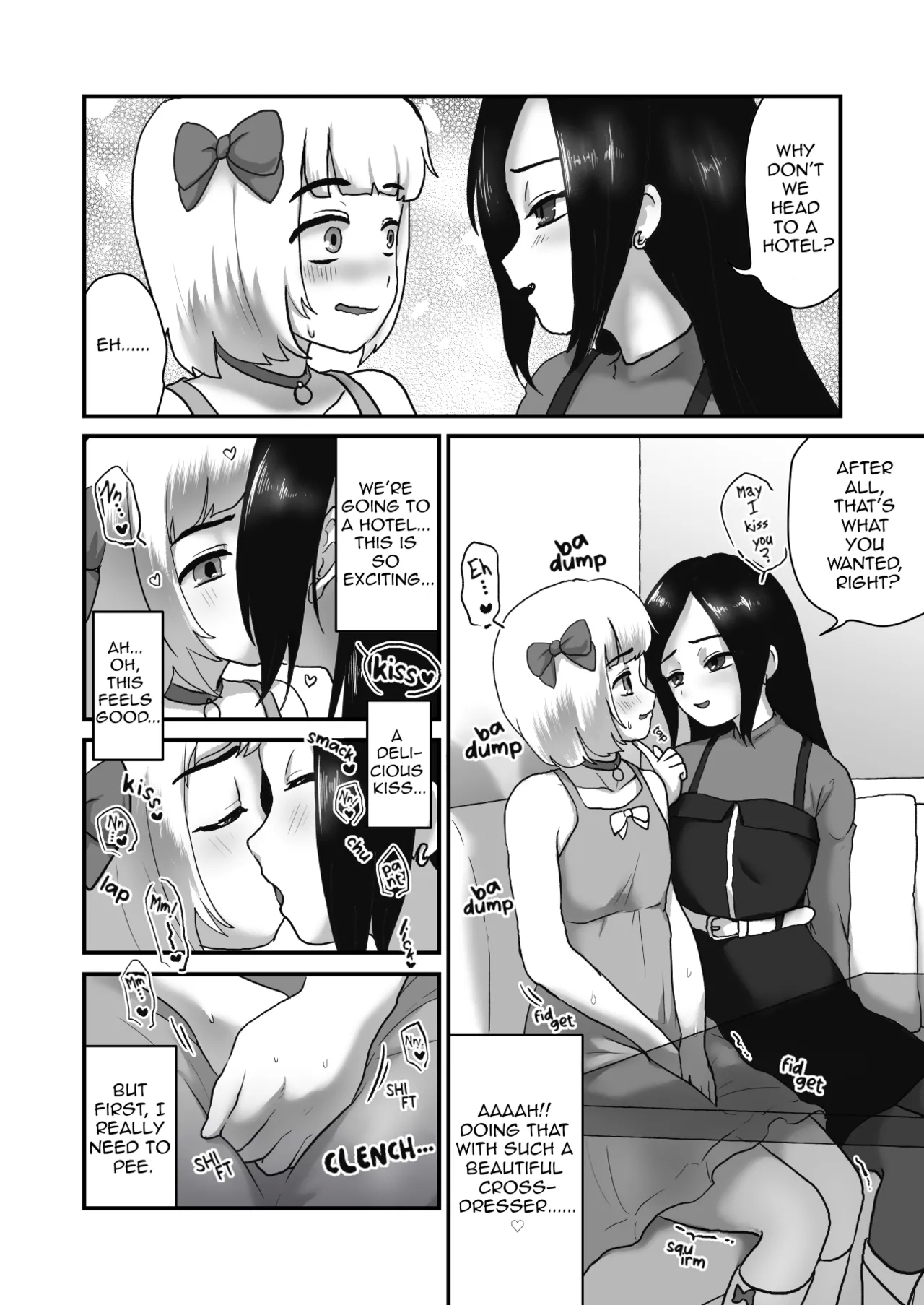 Tanpenshuu Omorashi suru Otokonoko | Femboys Wetting Themselves - Page 10