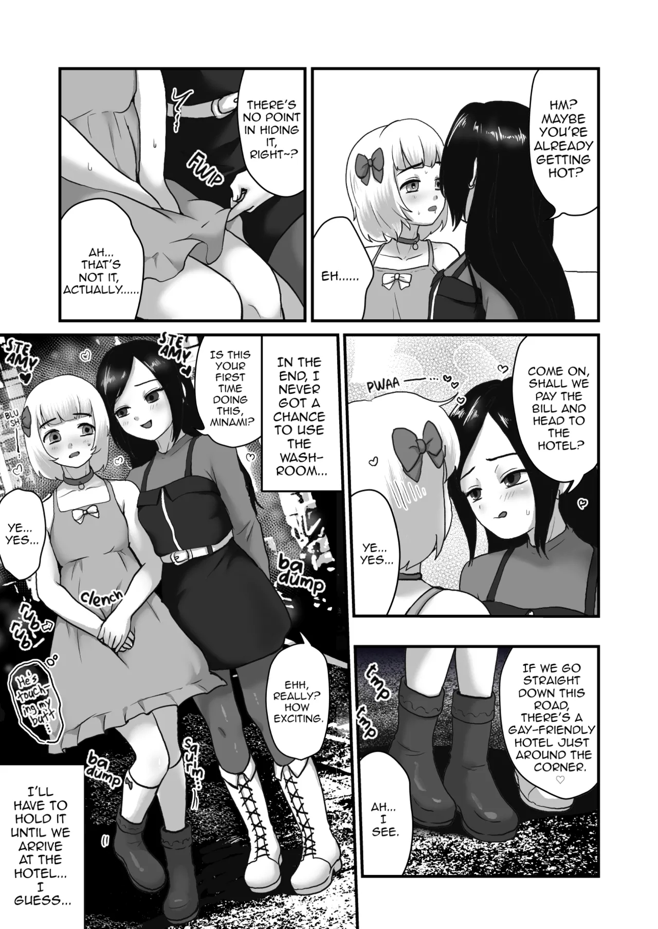 Tanpenshuu Omorashi suru Otokonoko | Femboys Wetting Themselves - Page 11