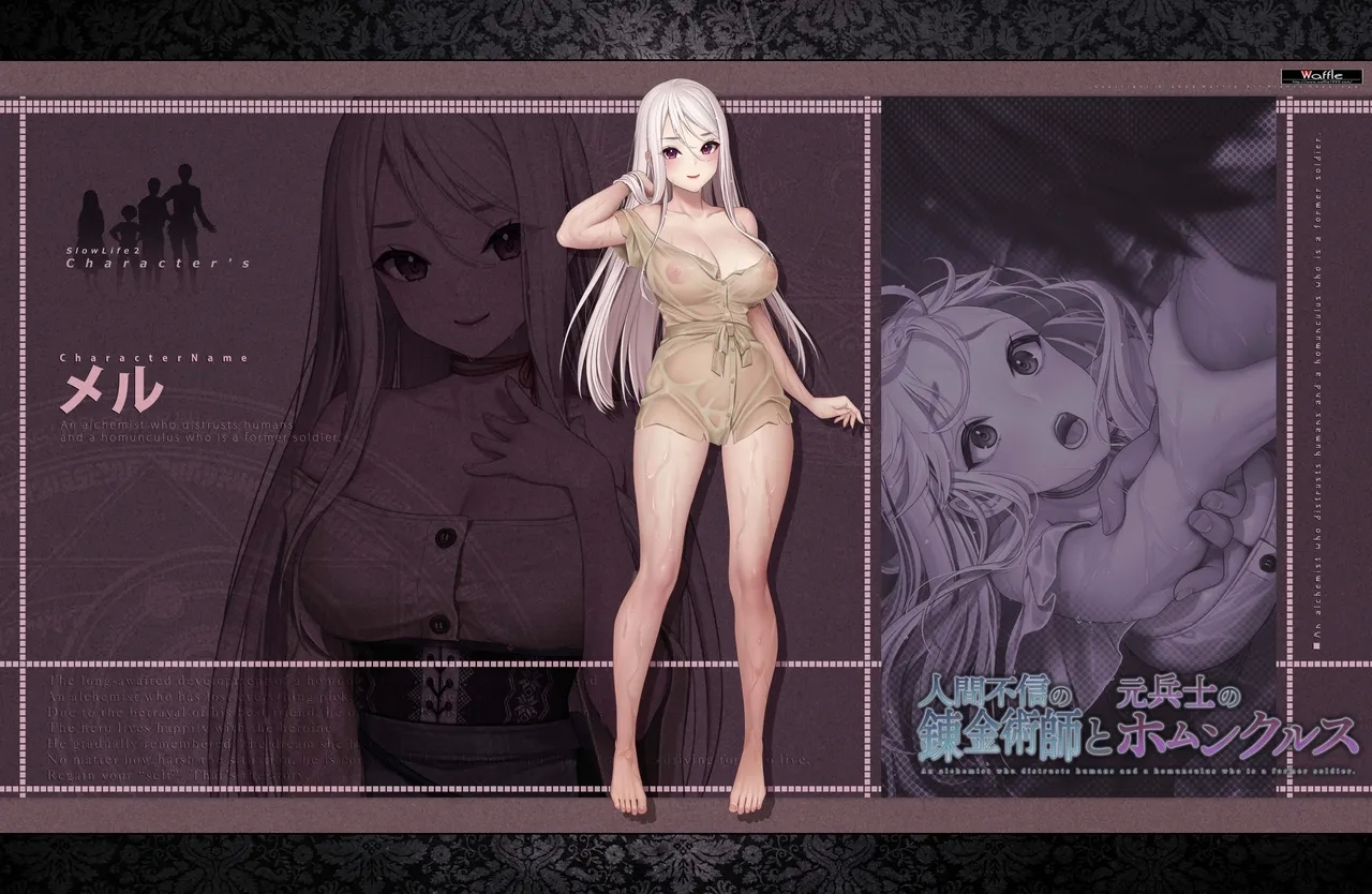 人間不信の錬金術師と元兵士のホムンクルス - Page 47