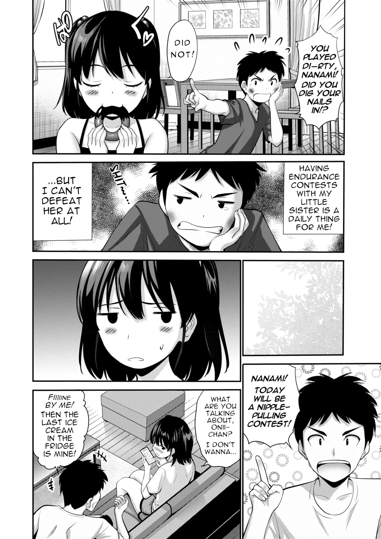 Babes Imouto ni wa Chittomo Katenai | I can't defeat my little sister at all Gloryholes - Picture 2