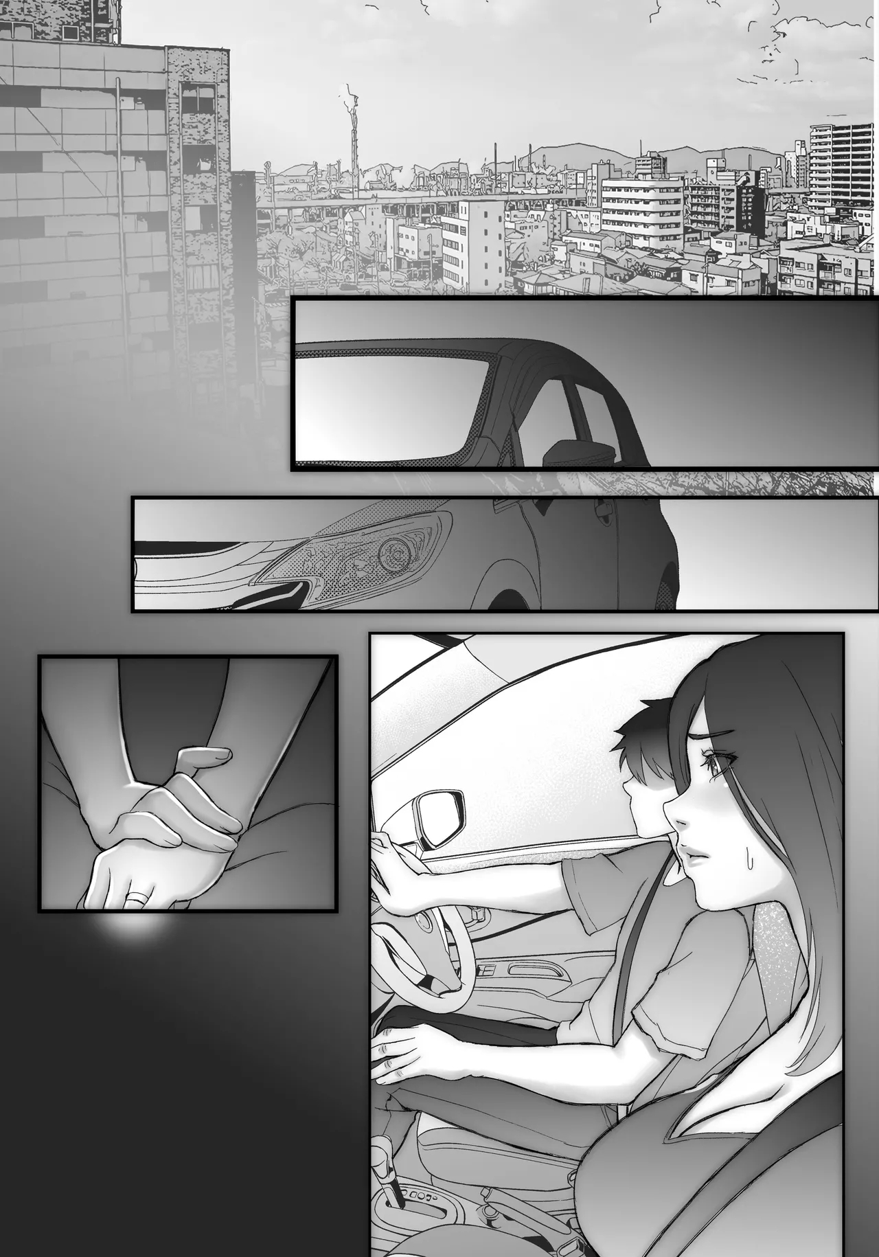 JikoChuu Otoko to, Nagasareru Hitozuma to. - Page 56