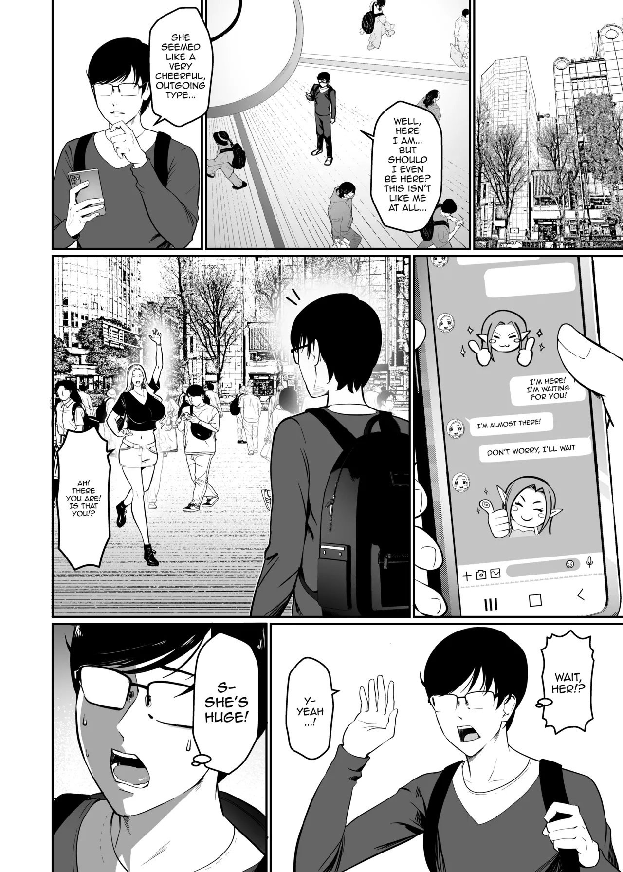 Game de Seiso datta Anoko wa Gal!? | That Girl Who Was So Pure In-game Turned Out To Be a Tall Gyaru!? - Page 6