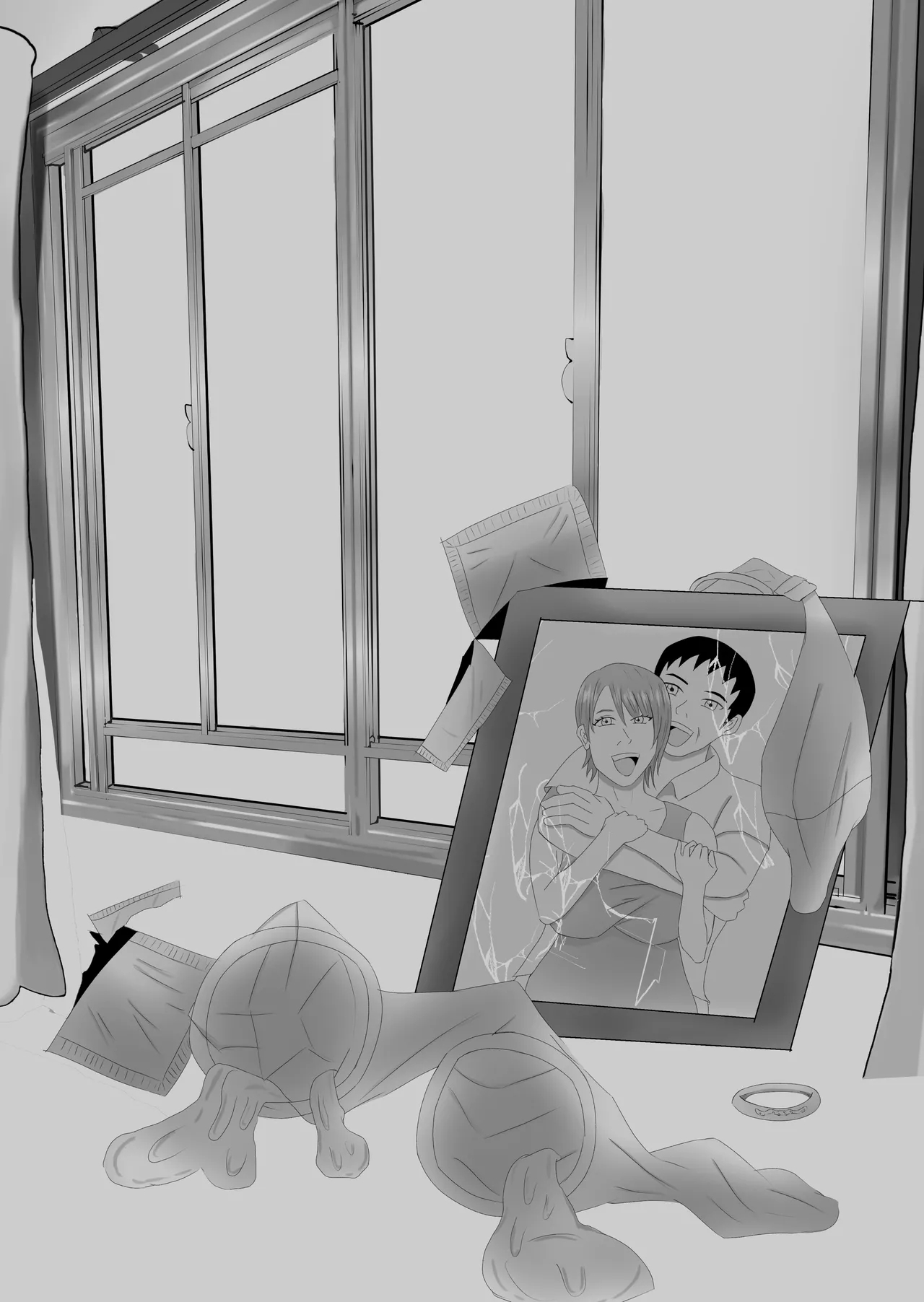 Bakunyuu no Tsuma wa 100-nin Bun no Seieki o Nomu. - Page 44