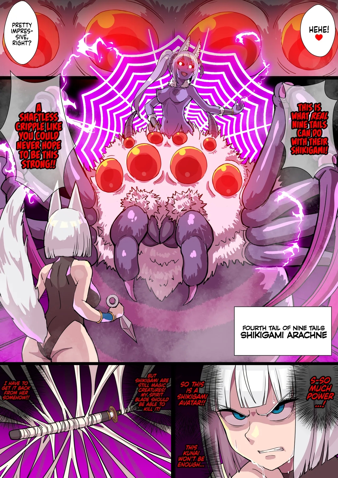 Futanari Kunoichi Nine Tails 1: Arachne - Page 15