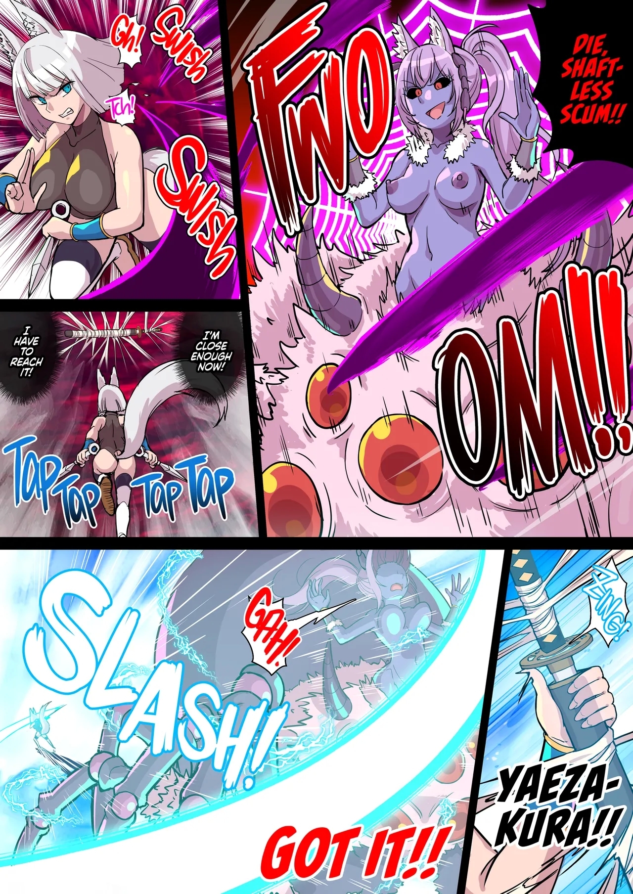 Futanari Kunoichi Nine Tails 1: Arachne - Page 16