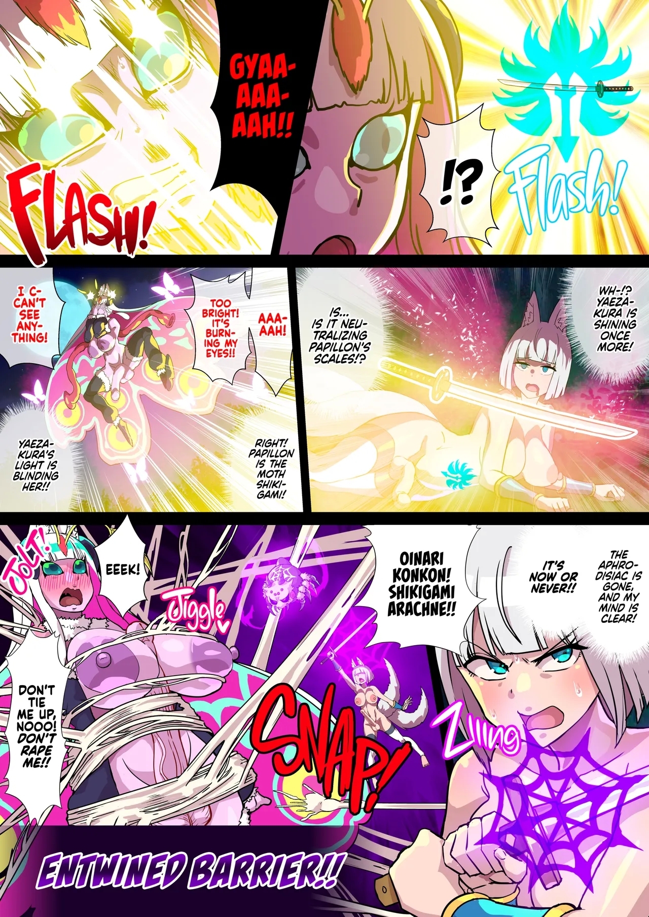 Futanari Kunoichi Nine Tails 2: Papillon - Page 25