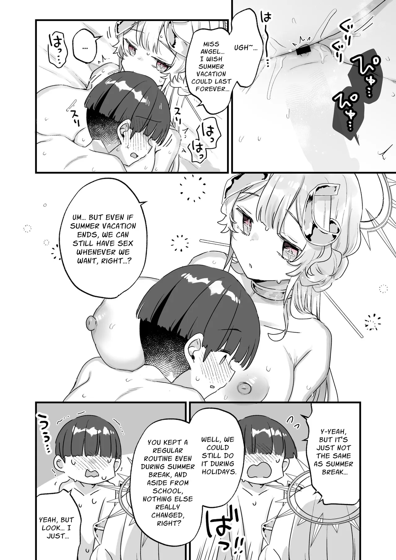 Zoku Onaho Ochishita Kikai Tenshi-sama to Boku no Natsuyasumi | My Summer Vacation with a Fallen Faphole Mech Angel 2 - Page 53