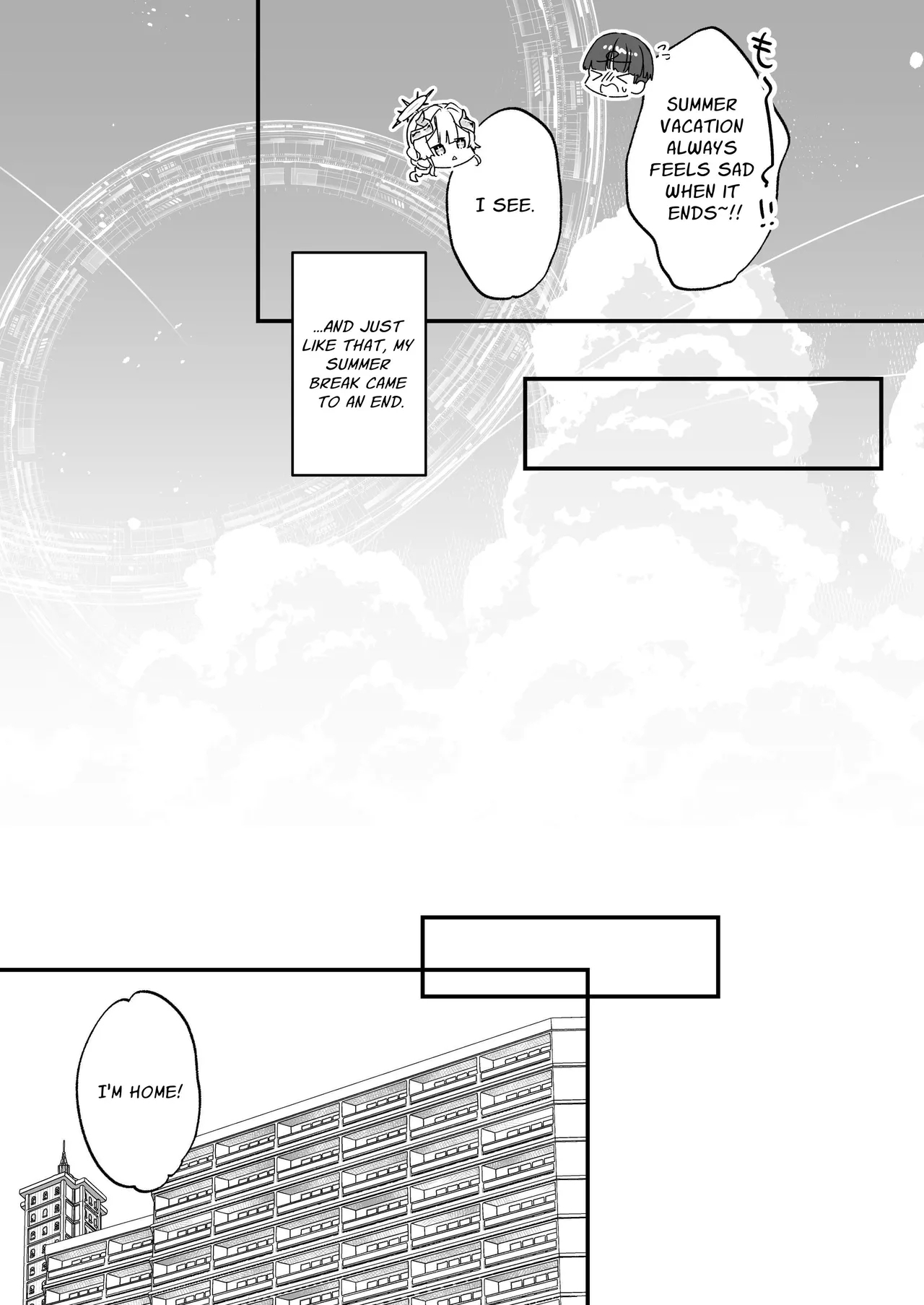 Zoku Onaho Ochishita Kikai Tenshi-sama to Boku no Natsuyasumi | My Summer Vacation with a Fallen Faphole Mech Angel 2 - Page 54