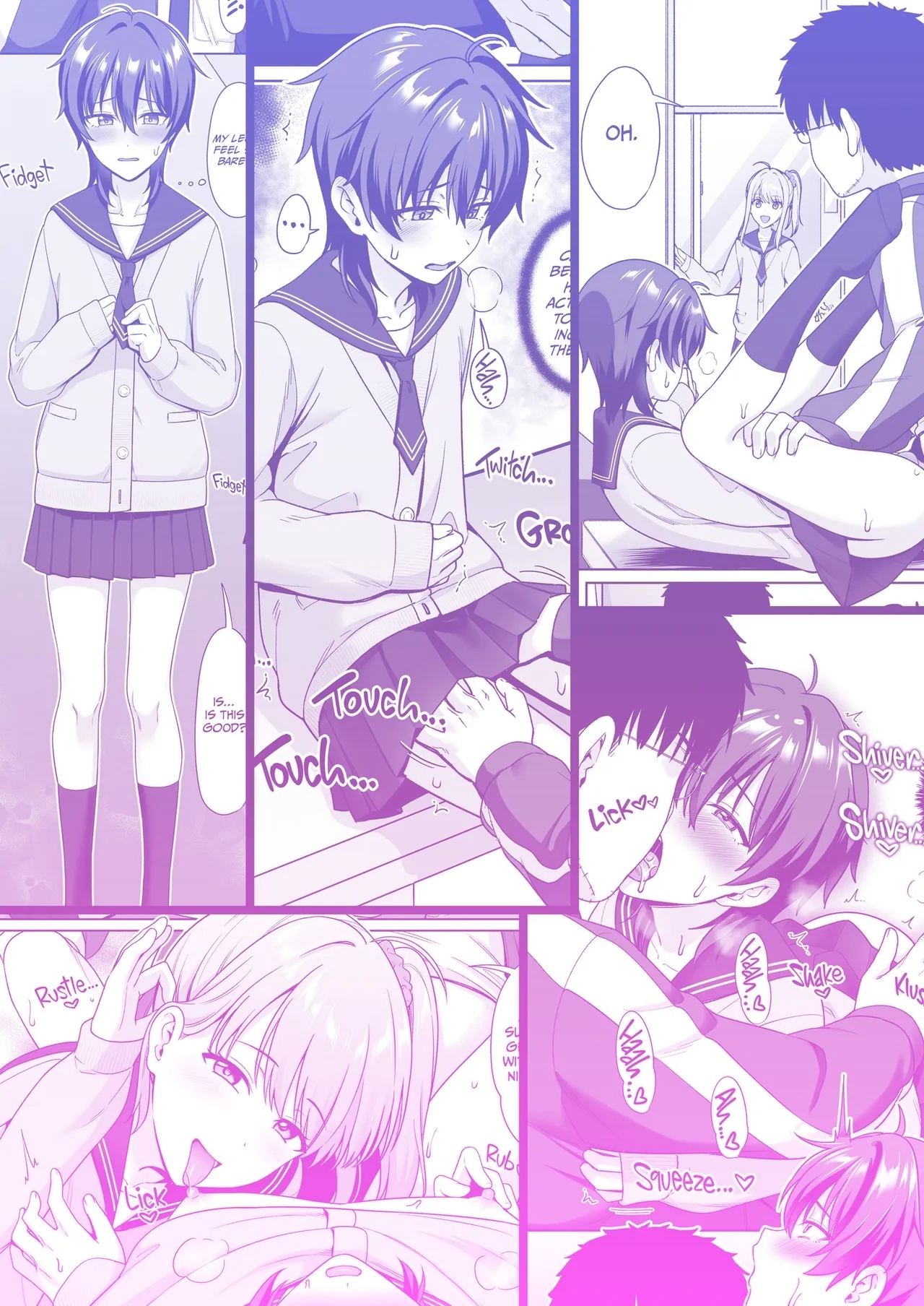 Crossdressing in a Boys School 1 - Page 33
