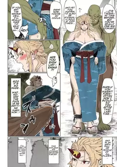 Yuugi Locked In A Grapple With An Orc 2 6