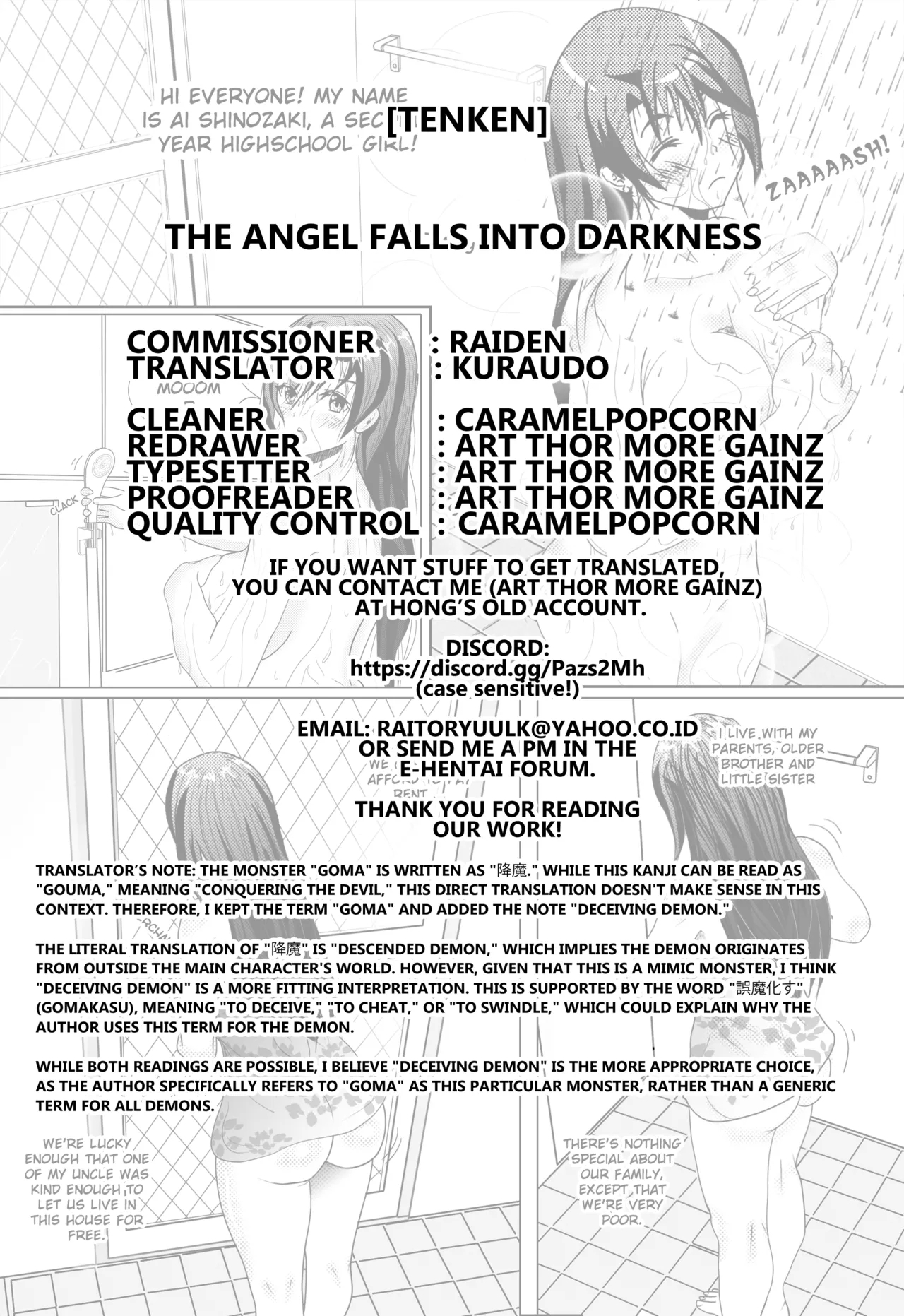The angle falls into darkness - Page 19