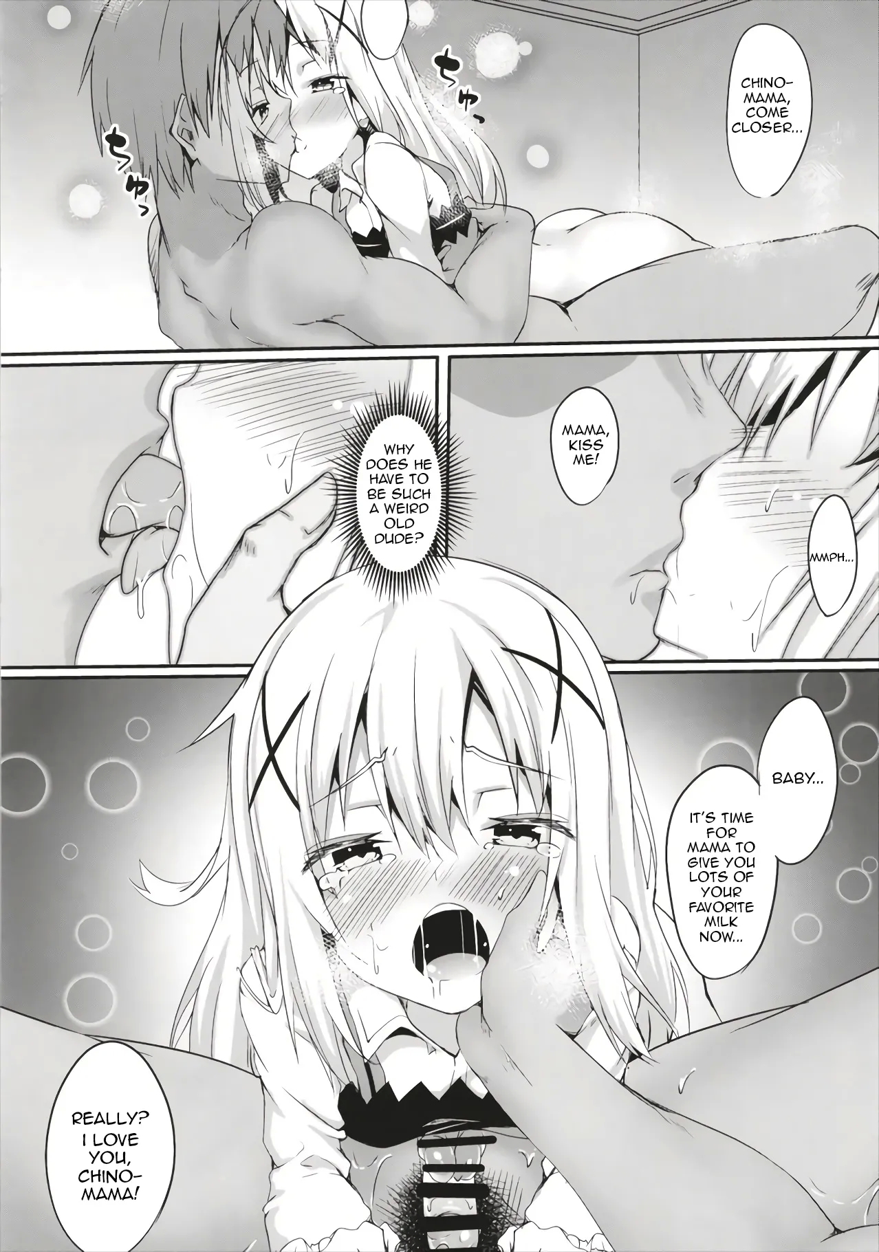 Chino Mama no Semen de Ikuji desu ka? | Can you raise a baby on Chino Mama's Semen? - Page 17