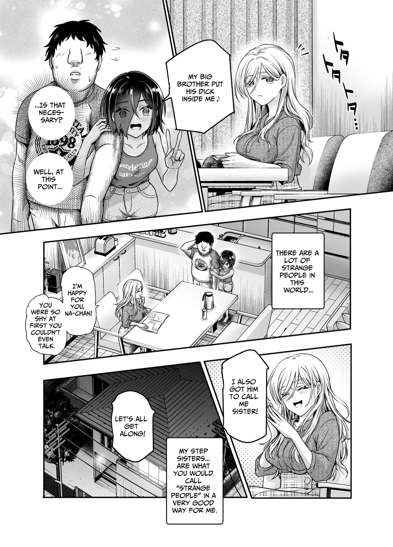 Totsuzen Gishi to Gimai ga Dekite Shimatta Ken EX | I Suddenly Gained Two Stepsisters EX - Page 38