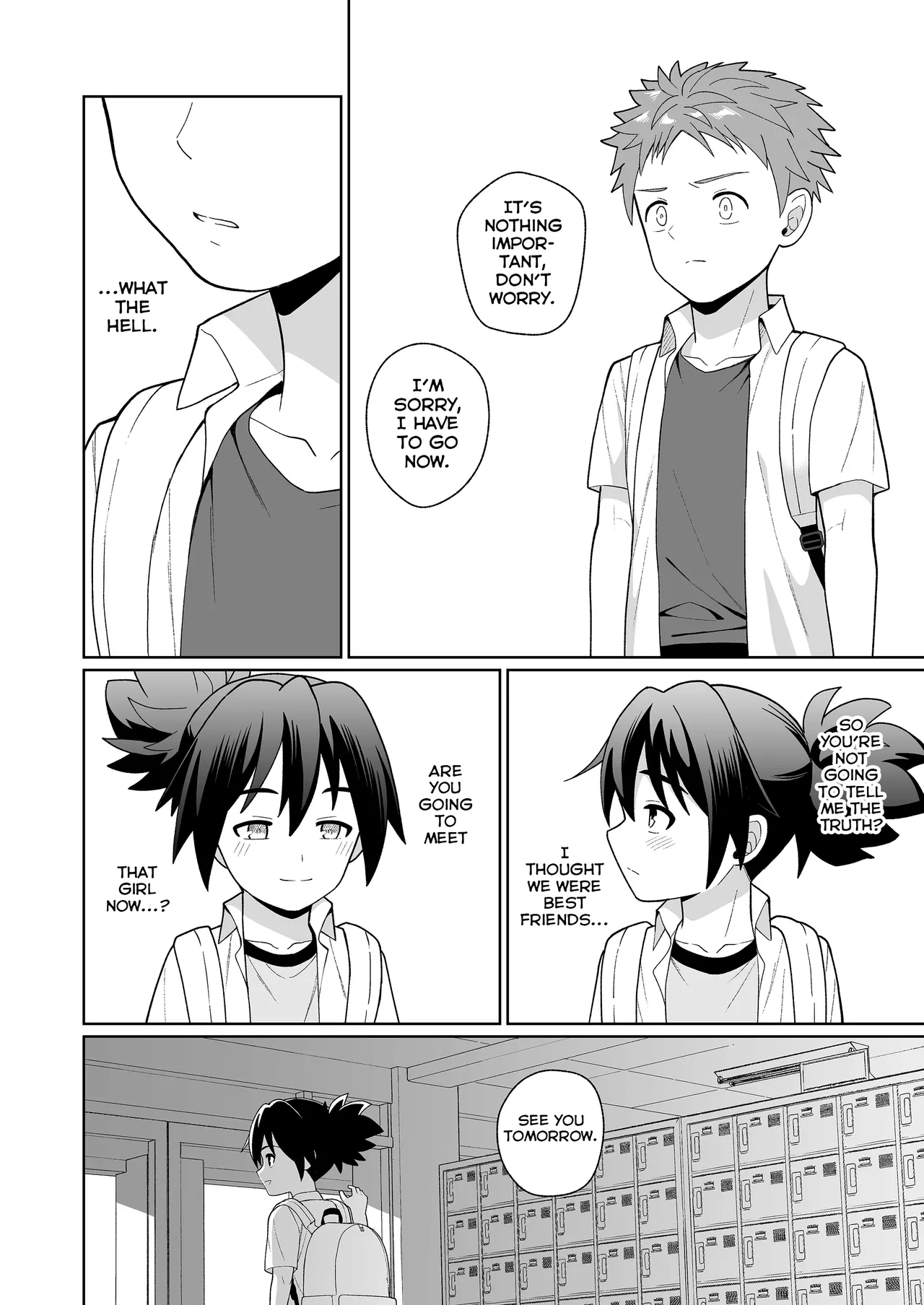 Shinyou datte Omotteta no ni - We were best friends, but... - Page 19