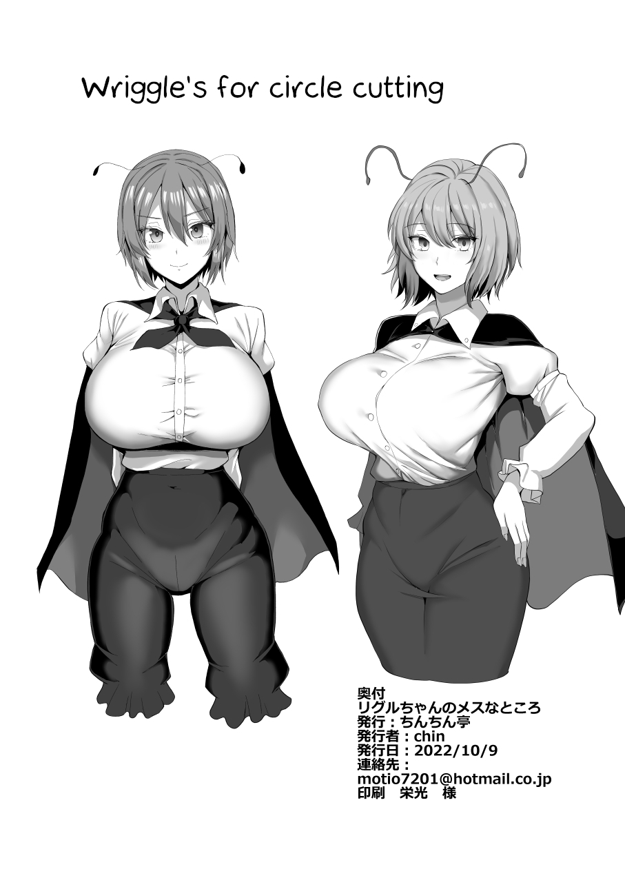 Wriggle-chan no Mesu na Tokoro | Wriggle Nightbug's Feminine Side - Page 19