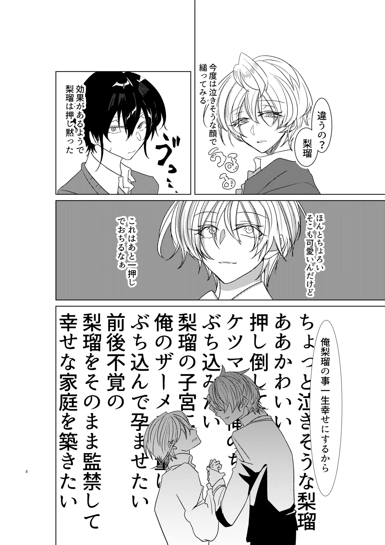 勘違い変態サイコ野郎といつの間にか付き合っていることにされていた俺がお嫁さん宣言させられる話 - Page 9