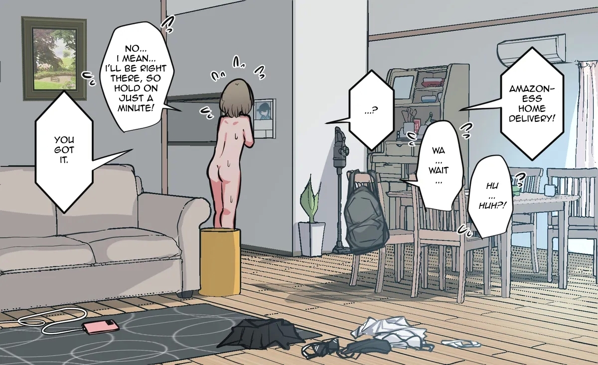 ribingu de kaihou onanichan | Best Friend-chan Masturbating Out in the Living Room - Page 6